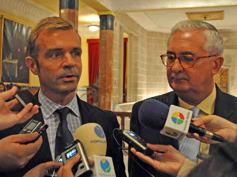 Francisco Márquez (izda.) y Antonio Gutiérrez (dcha.)