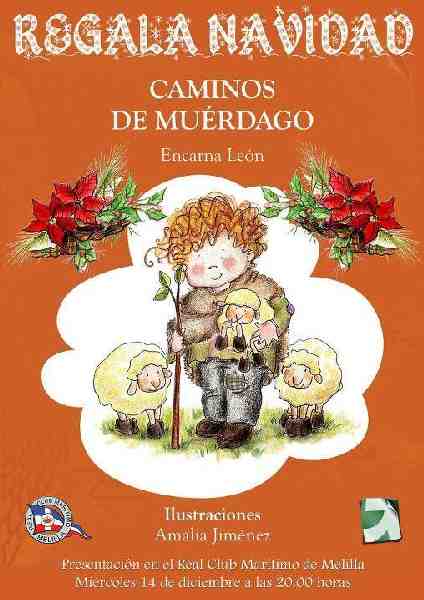 Encarna León presenta 'Caminos de muérdago' en la sala del Real Club Marítimo
