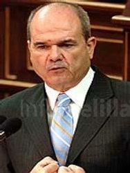 El presidente del PSOE nacional, Manuel Chaves