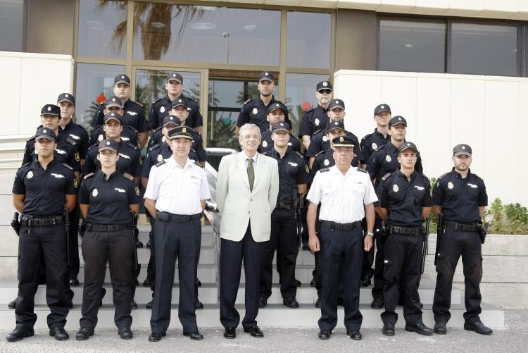 La plantilla de la Policía Nacional se refuerza con la llegada de 19 alumnos provenientes de la Escuela de Ávila