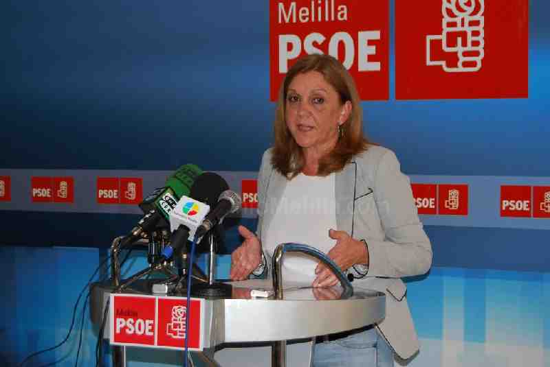 La secretaria de Igualdad del PSOE local, Celia Sarompas