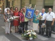 La Casa de Melilla e Almería, presente en la tradicional ofrenda floral a la Virgen del Mar