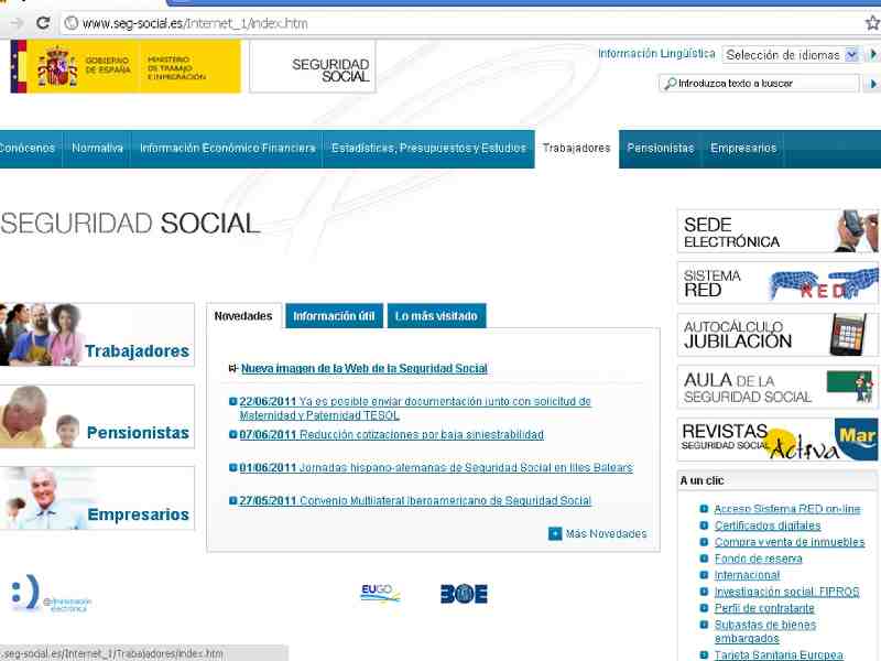 La Seguridad Social lanza una guía sobre cotizaciones vía internet