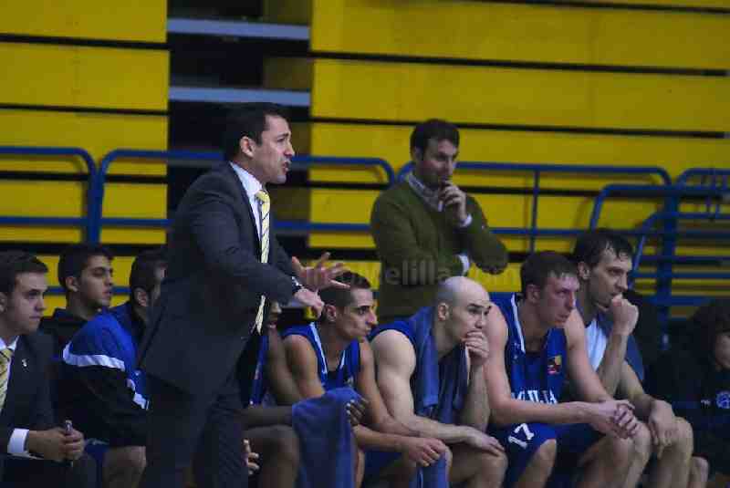 Gonzálo García técnico de Melilla Baloncesto