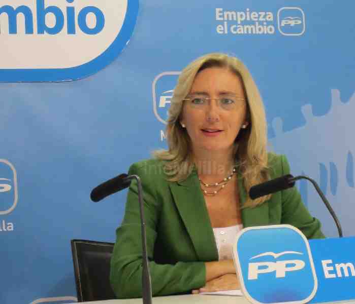 La senadora electa por Melilla, María del Carmen Dueñas