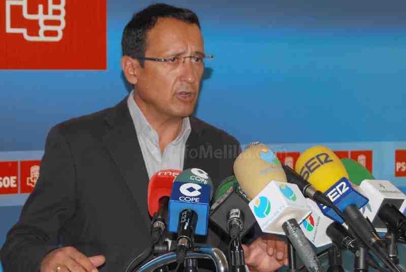 El secretario general del PSOE local, Dionisio Muñoz