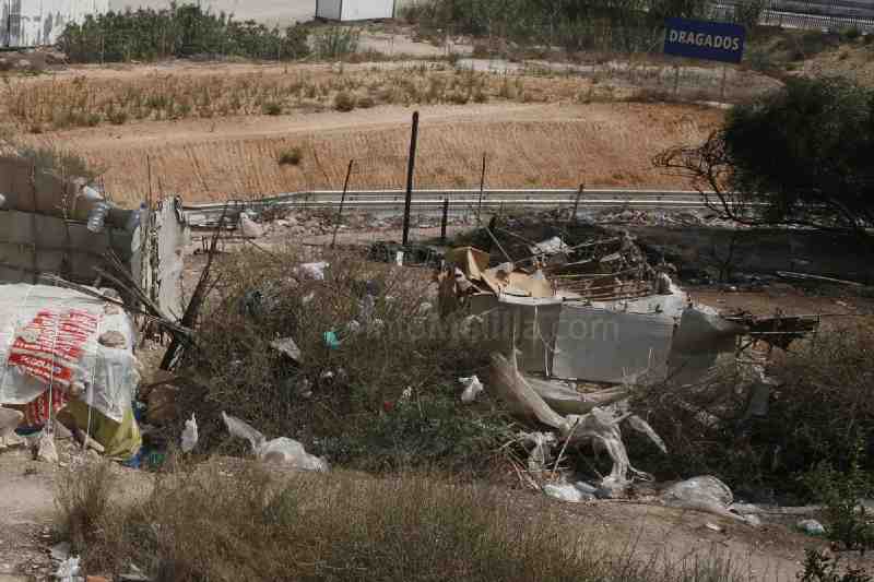 La Policía investigará el incendio de las chabolas de inmigrantes de la Palma Santa