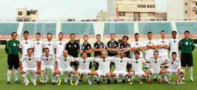 Plantilla de la AD Ceuta, uno de los vencedores de la jornada inaugural