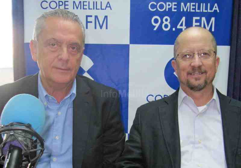 Francisco Javier Calderón (izda.) y José Luis Cañabate (dcha.)