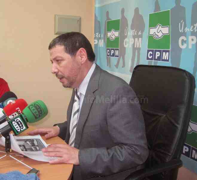 El presidente de CpM Mustafa Aberchán