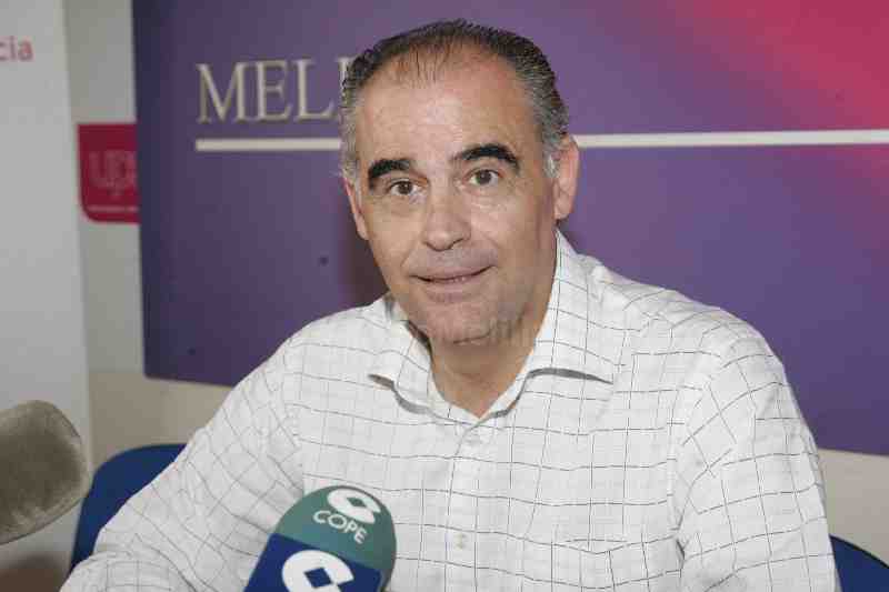 El candidato a la presidencia de Melilla por UPyD, Emilio Guerra