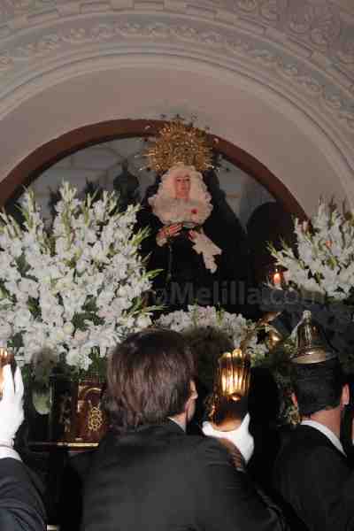 La Soledad de Nuestra Señora cierra las procesiones del Viernes Santo
