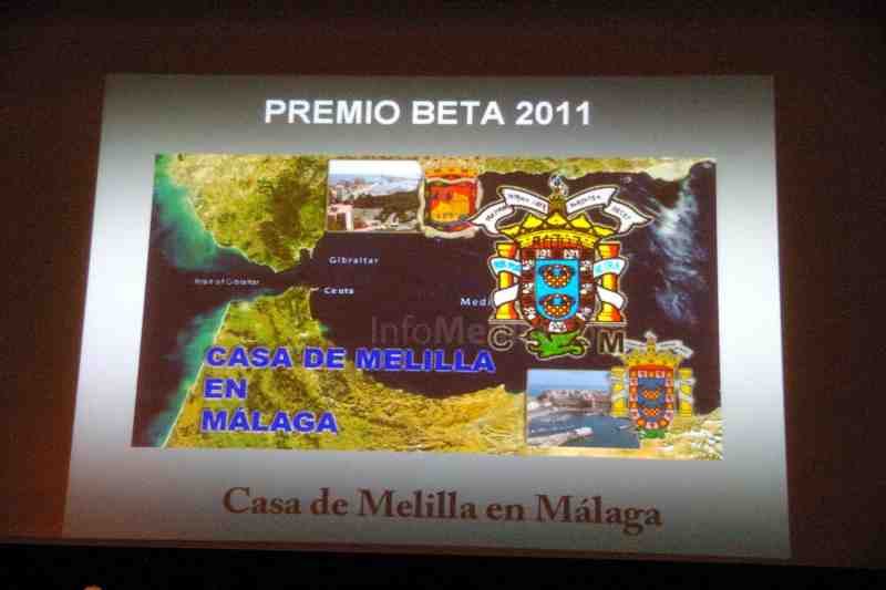 La Casa de Melilla en Málaga consigue el Premio Epsilon de la Federacción Andaluza de Asociaciones Central Ciudadana