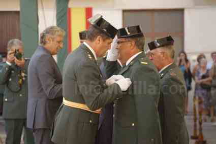 El teniente coronel ha impuesto gran parte de las condecoraciones