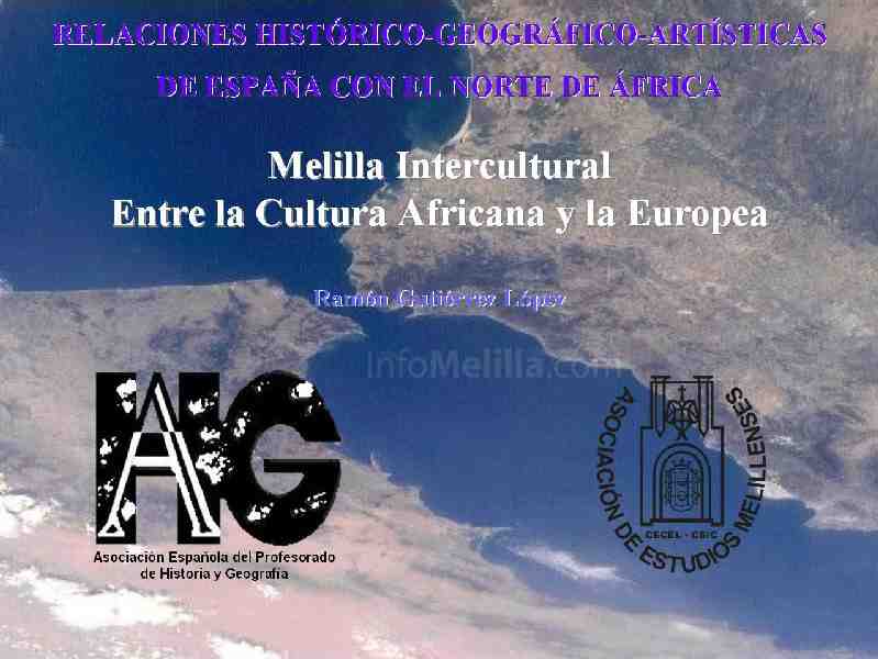 Ramón Gutiérrez López diserta en Madrid sobre Melilla Intercultural entre la Cultura Africana y Europea