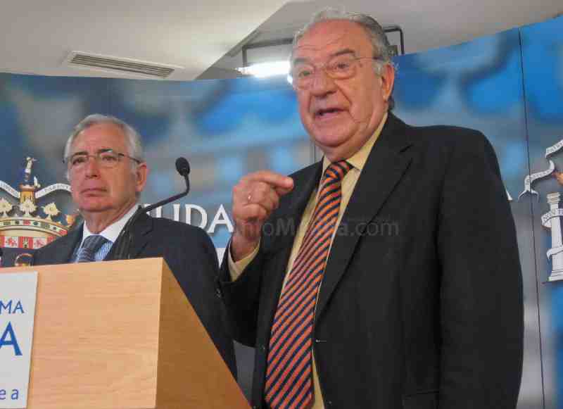 Juan José Imbroda, presidente de Melilla, y Ramón Gavilán, consejero de Medio Ambiente
