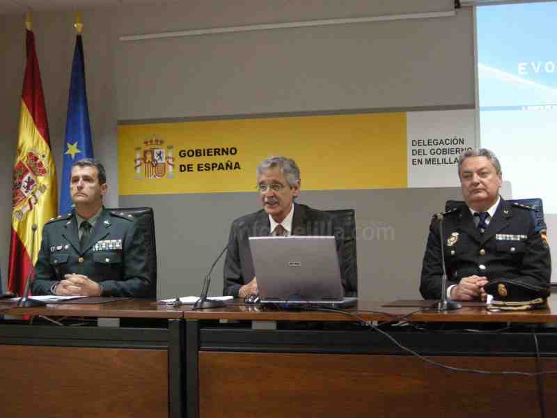 Melilla registró 61,2 delitos por cada 1.000 habitantes en 2010