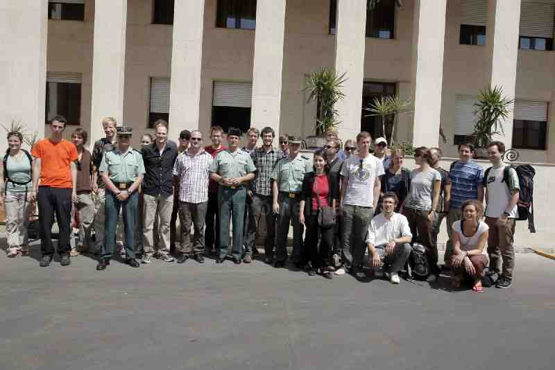Universitarios alemanes estudian en Melilla los flujos migratorios