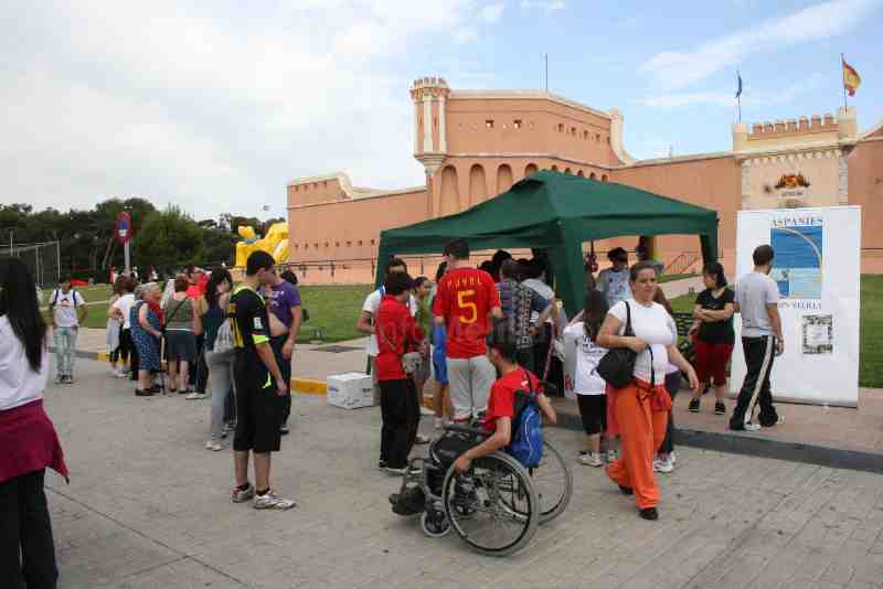 El Fuerte de Rostrogordo acoge las IX Jornadas Deportivas y de Ocio para la Integración