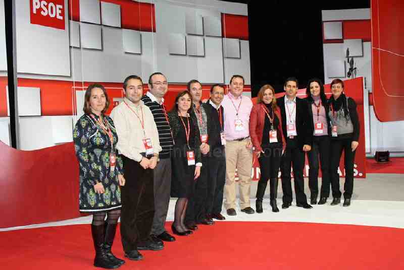 La delegación socialista de Melilla, “muy satisfecha” con la Convención Nacional del PSOE en Zaragoza