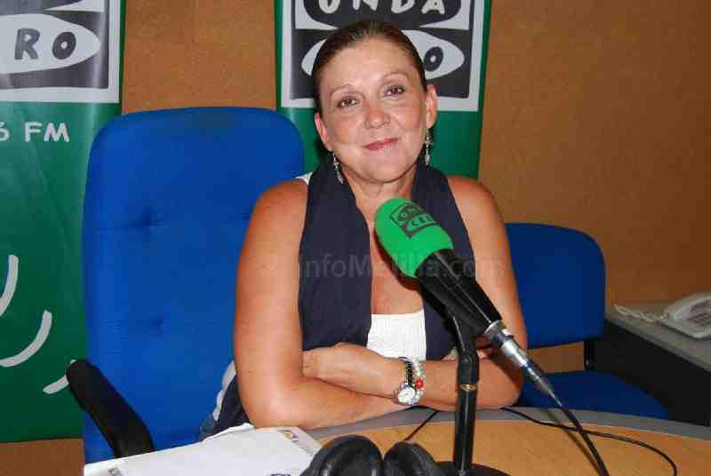 La dirigente del PSOE local, Celia Sarompas