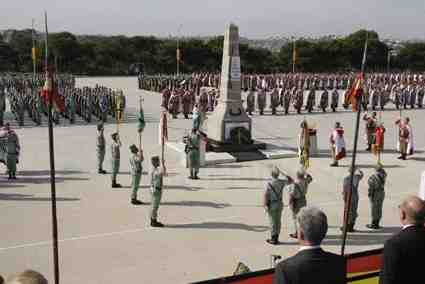 La Infantería y su patrona la Virgen María, protagonistas del día