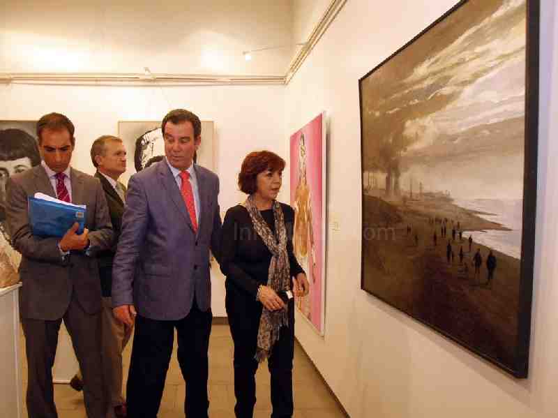 José Antonio Gómez y Augusto Arana ganan el certamen de pintura y escultura ‘Ciudad de Melilla’