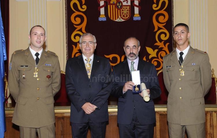 Melilla entrega de Medalla de Oro a los dos soldados heridos en Afganistán