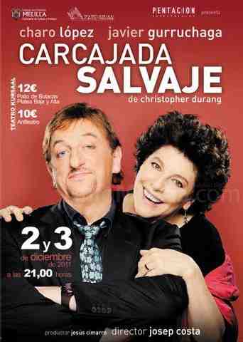 Cartel de la obra 'Carcajada salvaje'