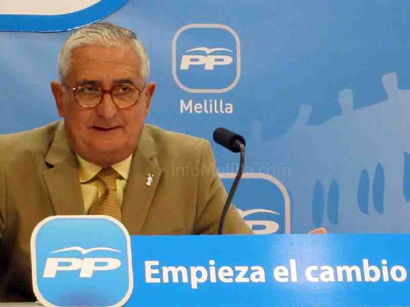 Antonio Gutiérrez, candidato del PP al Congreso por Melilla