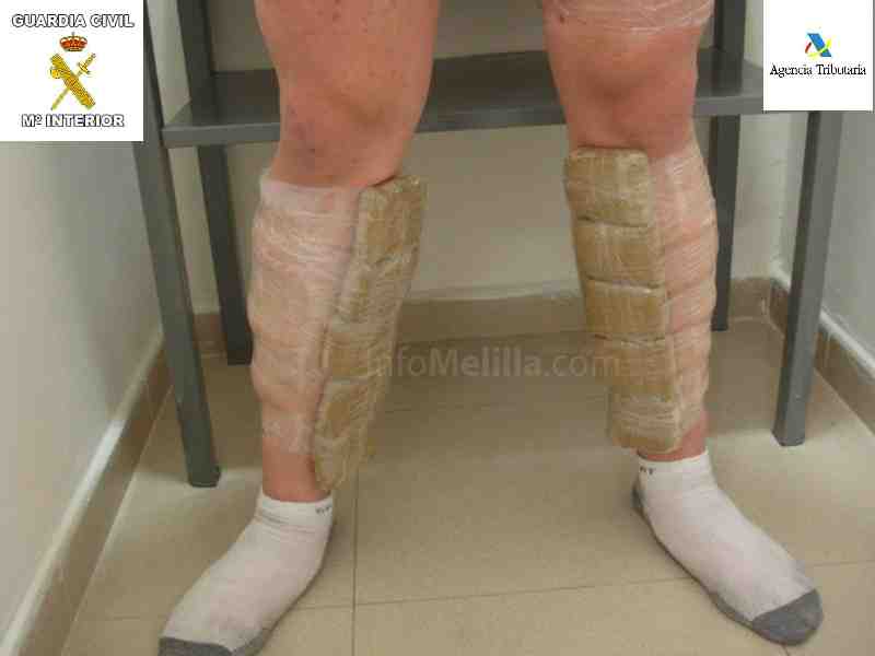 La Guardia Civil interviene casi 120 kilogramos de diferente droga en el control del puerto