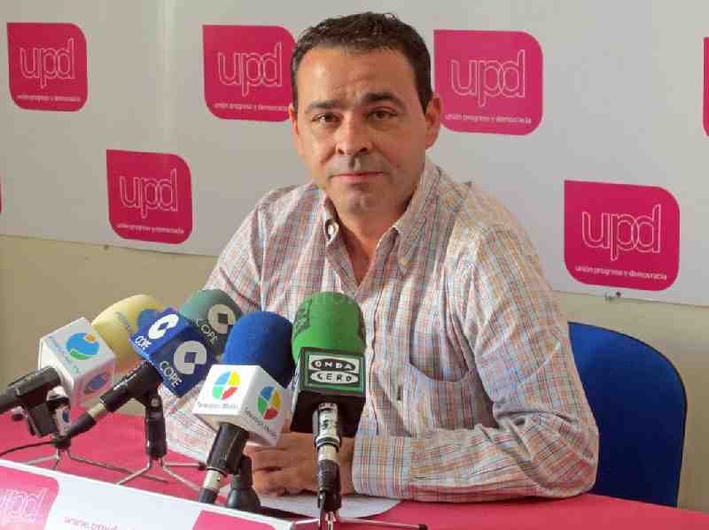 El secretario de Organización de UPyD local, Emilio Folgar