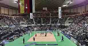Pabellón "Santiago Martín" escenario del choque entre Tenerife y Melilla Baloncesto