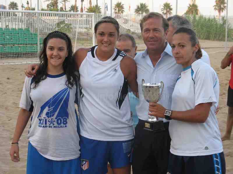 Miguel Marìn, Consejero de Deportes, en la entrega de trofeos