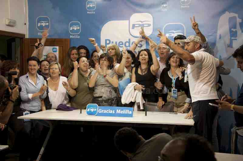 Imbroda valora la victoria en Melilla pese a la "sucia" campaña sufrida