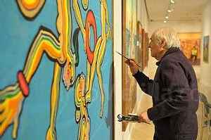 El pintor melillense Francisco Hernández ha sido hospitalizado a causa de una neumonía