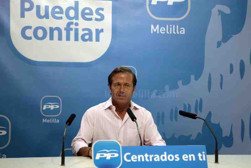 Miguel Marín durante la rueda de prensa