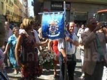 La Casa de Melilla e Almería, presente en la tradicional ofrenda floral a la Virgen del Mar
