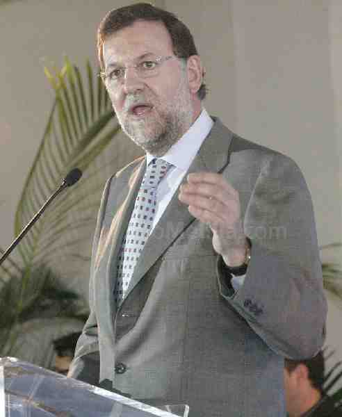El presidente del Partido Popular, Mariano Rajoy