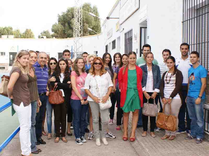 La viceconsejera de Juventud, los profesores y los alumnos de esta edición posaron para la foto de f
