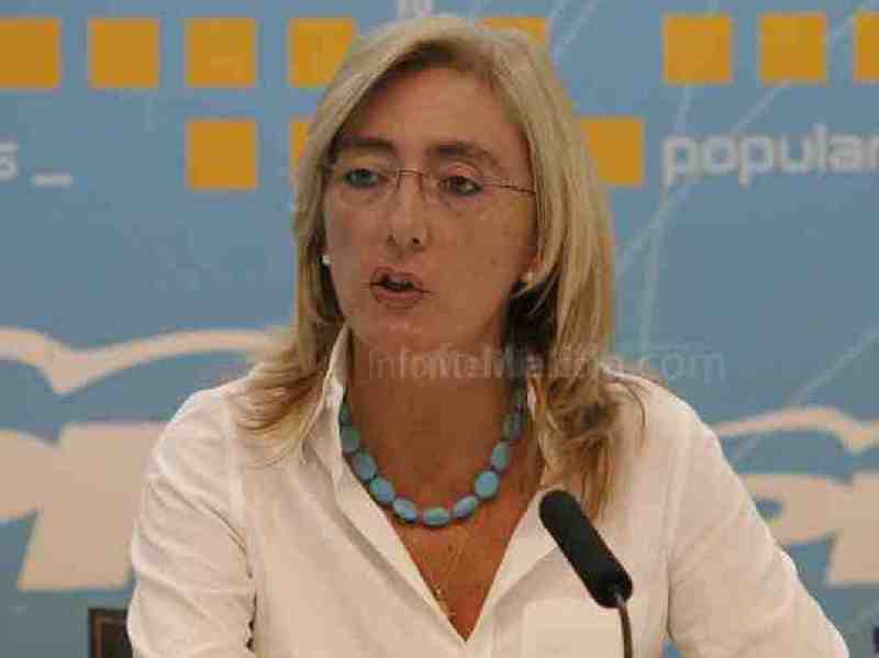 La secretaria regional del PP, Mari Carmen Dueñas