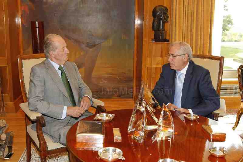 Imbroda ha realizado la petición durante la reunión que ha mantenido con Don Juan Carlos