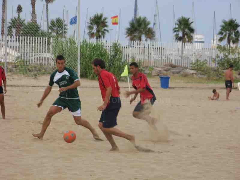 Este viernes se pone el punto final al Campeonato Autonómico de Fútbol Playa