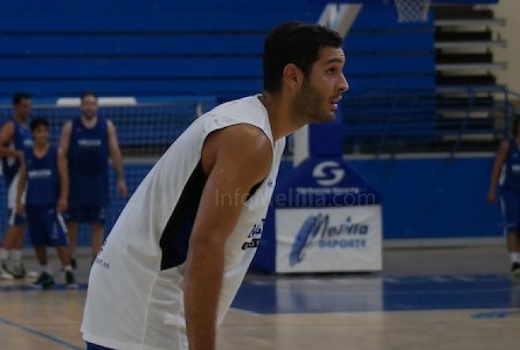 Por fin Alvaro Frutos tras cinco meses inactivo, vuelve a entrenar