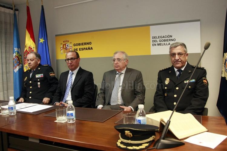 Ángel Riesco llega a Melilla con "enorme ilusión" dispuesto a incrementar los niveles de seguridad de la ciudad