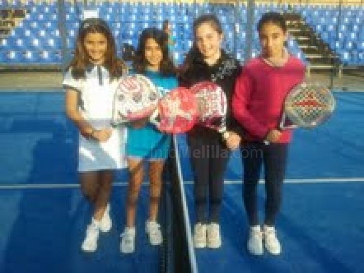 Padel: La cantera melillense compitió en el primer torneo del circuito