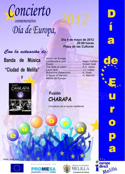 Melilla celebrará con música el Día de Europa