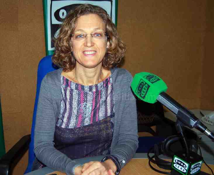 Gloria Rojas, durante la entrevista en Onda Cero