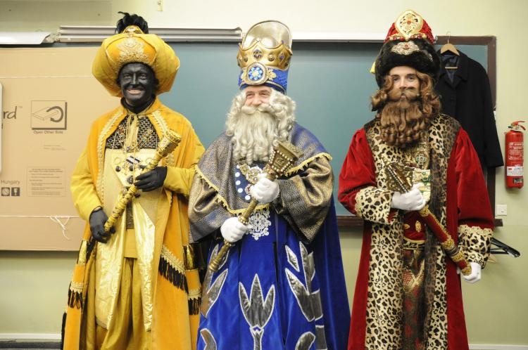 Melchor, Gaspar y Baltasar visitarán a los chicos de la Escuela dela FMF