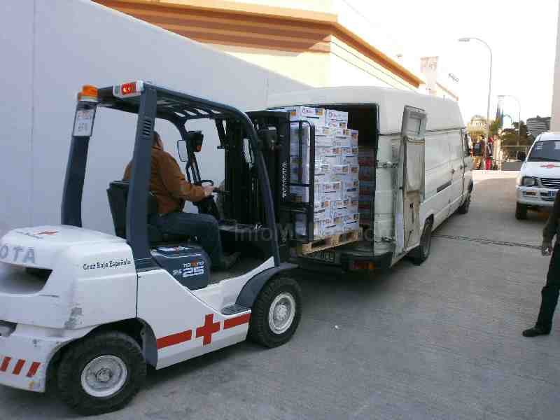 La Cruz Roja reparte en los que va de año más de 26 toneladas de alimentos entre 4.503 melillenses necesitados